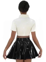Latex School Girl Blouse