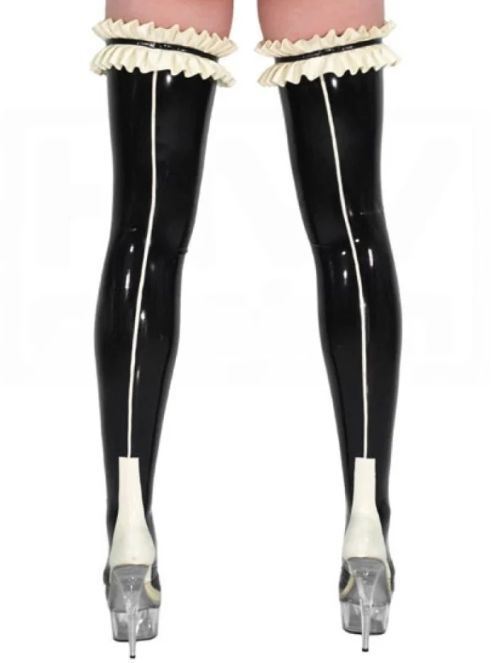 Latex Maid's Stockings