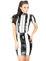 Latex Liaison Rubber Jacket Top