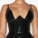 Latex Liaison Rubber Jacket Top