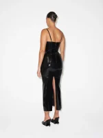 Latex Maxi Skirt