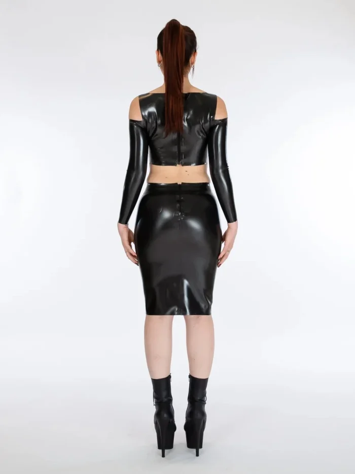 Latex The Erica Open Sleeve Top