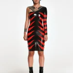 Latex The Nina Backless Mini Dress