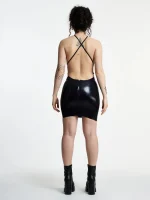 Latex The Nina Backless Mini Dress