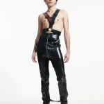Latex Double Strap Hand Harness