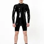 Latex Reach Catsuit Rear Zip Entry