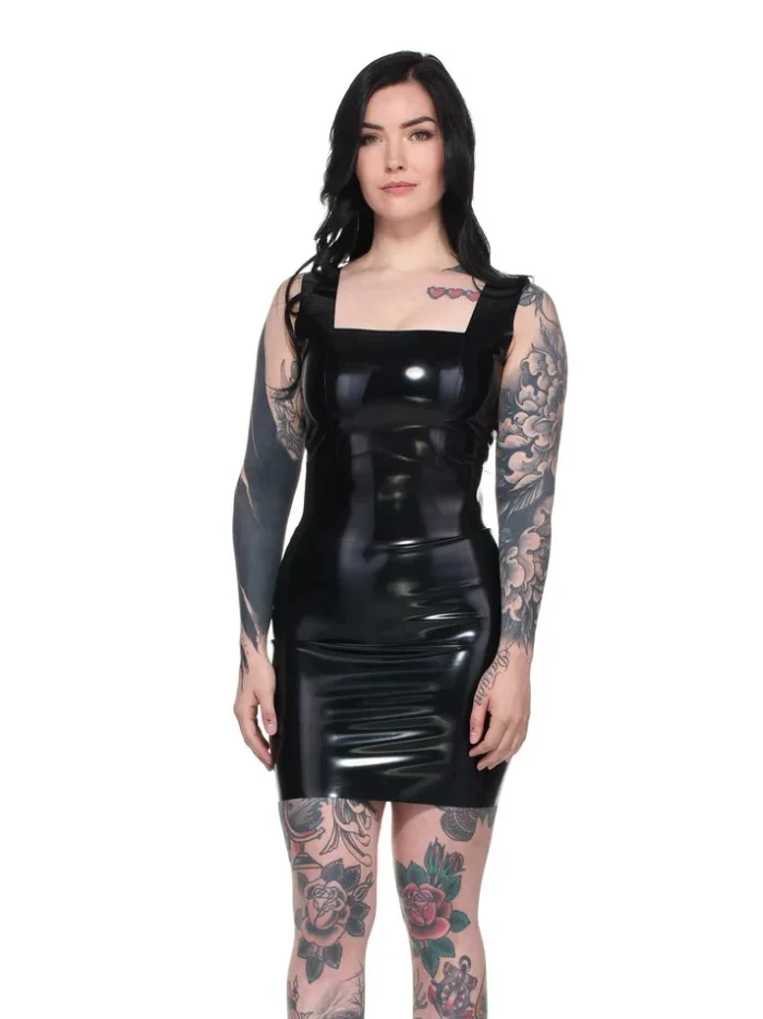 Latex Ruby Dress