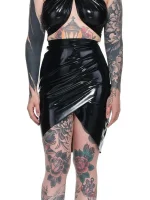 Latex Celine Skirt