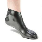 Latex Low-Cut Foot Socks with Anatomical Fit