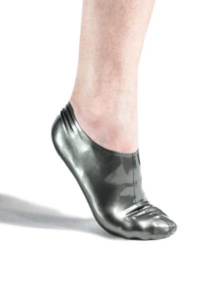 Latex Low-Cut Foot Socks with Anatomical Fit