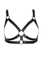 Latex Cage Bra Harness