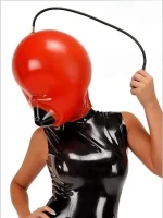 Latex Inflatable Anaesthesia Hood With Pepperpot Eyes
