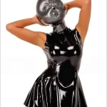 Latex Loose Fitting Total Enclosure Hooded Suit