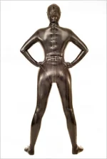 Latex MALE FIT RUSSIAN GAS MASK TOTAL ENCLOSURE RUBBER CATSUIT