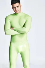 Male Sleekness Neck Entry Latex Catsuit