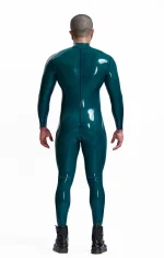 Male Sleekness Neck Entry Latex Catsuit