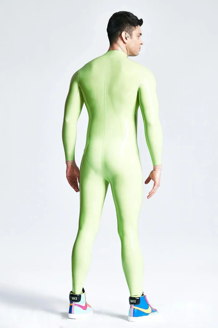 Male Sleekness Neck Entry Latex Catsuit