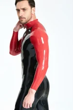 Male Reglan-Sleeved Catsuit For Men