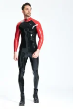 Male Reglan-Sleeved Catsuit For Men