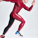 Latex Silicone Breast Cups Big-Boobs Catsuit