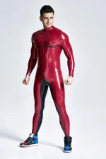 Athletic Style Latex Catsuit