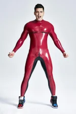 Athletic Style Latex Catsuit