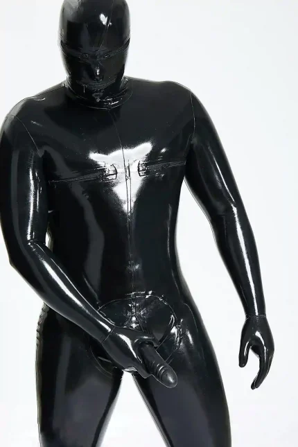 Latex Male Hammam Full Coverage With Accessories Catsuit