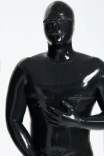 Latex Male Hammam Full Coverage With Accessories Catsuit