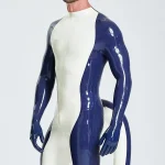 Latex Tron Cosplay Catsuit For Men