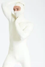 Latex Gimp Eye Entry Fully Covered Catsuit