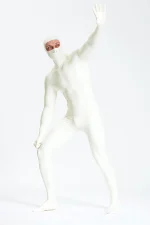 Latex Gimp Eye Entry Fully Covered Catsuit