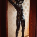 Latex Gimp Eye Entry Fully Covered Catsuit