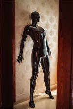 Latex Fully-Enclosed Catsuit For Men