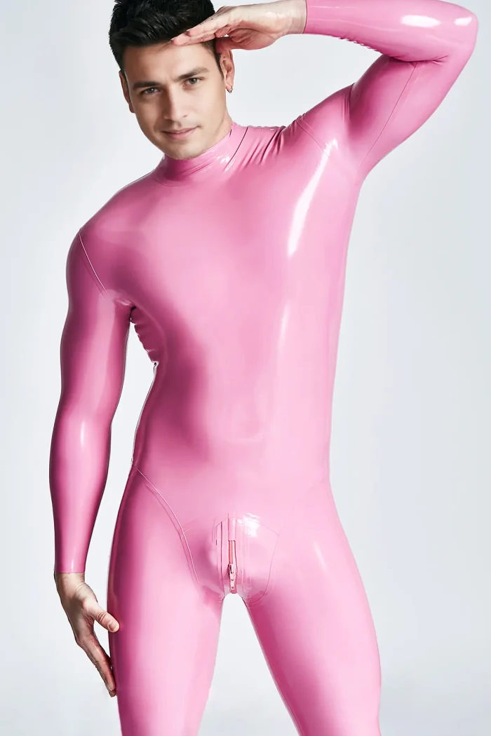 Latex Standard Catsuit For Men