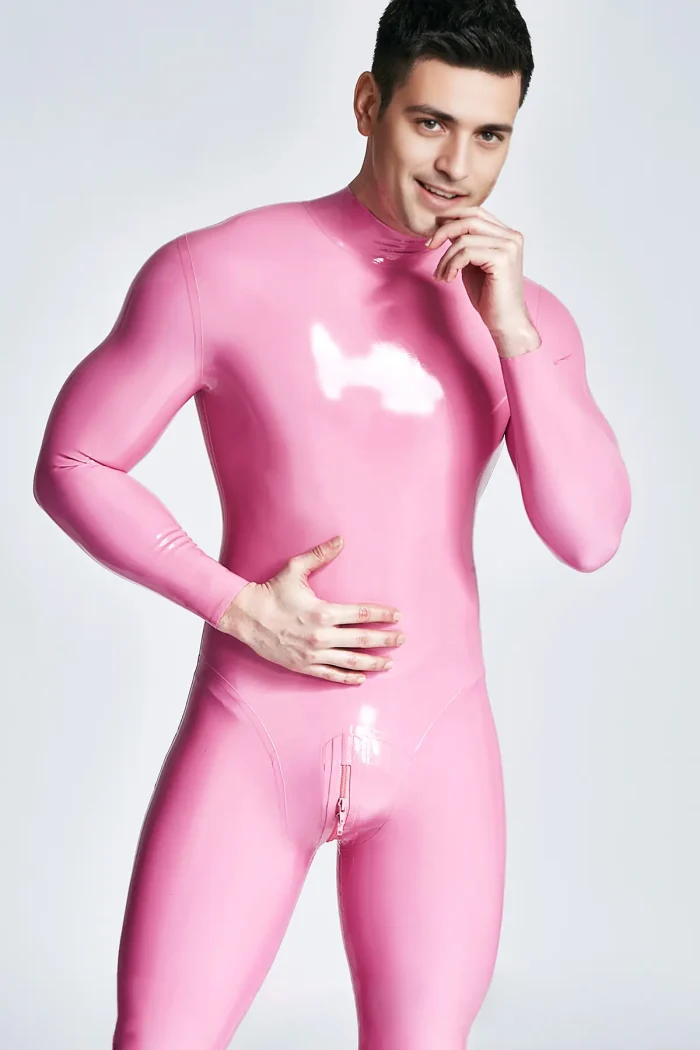 Latex Standard Catsuit For Men