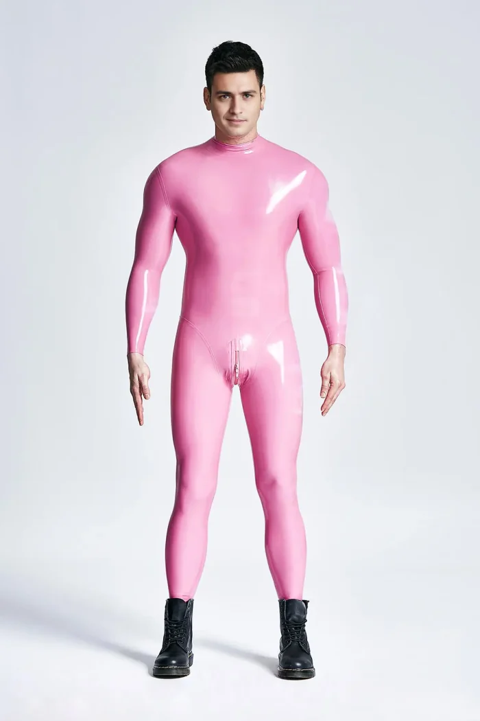 Latex Standard Catsuit For Men