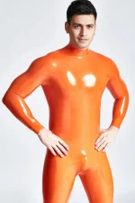Latex Standard Catsuit For Men