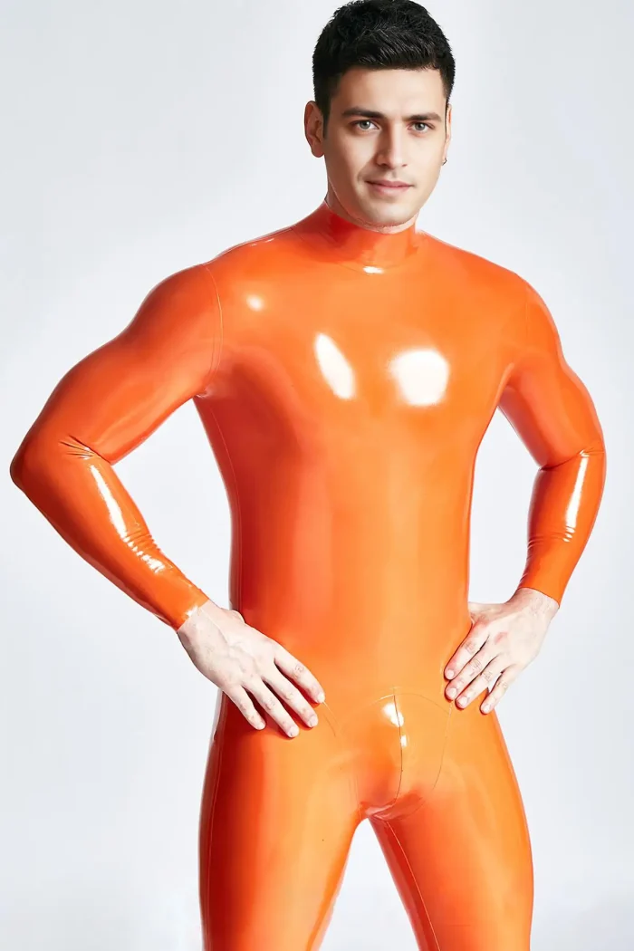 Latex Standard Catsuit For Men