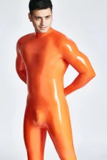 Latex Standard Catsuit For Men