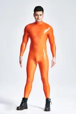 Latex Standard Catsuit For Men