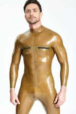 Latex Standard Catsuit For Men