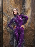 Latex Transparent Sexy Latex Catsuit
