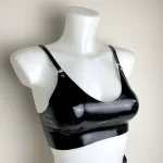 Latex Top with Square Neck and Low Back