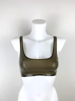 Latex Top with Square Neck and Low Back