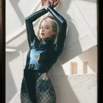 Latex Cutout Bodysuit For Women