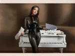 Latex Transparent Slinky Female Catsuit