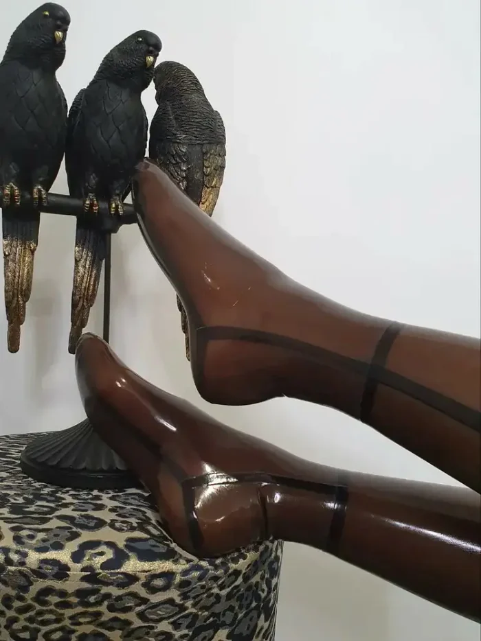 Classix Transparent Latex Stockings