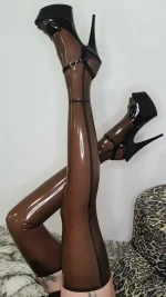 Classix Transparent Latex Stockings