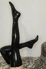 Classic Black Stocking