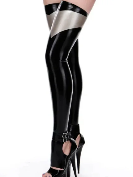 Latex Morgana Toeless Stockings